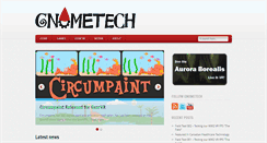 Desktop Screenshot of gnometech.com